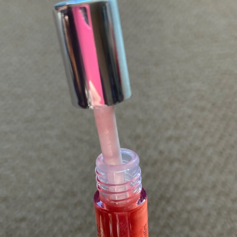 NEW Urban Decay Hi-Fi Shine Ultra Cushion Lipgloss Glitter Naked Red Mini Size